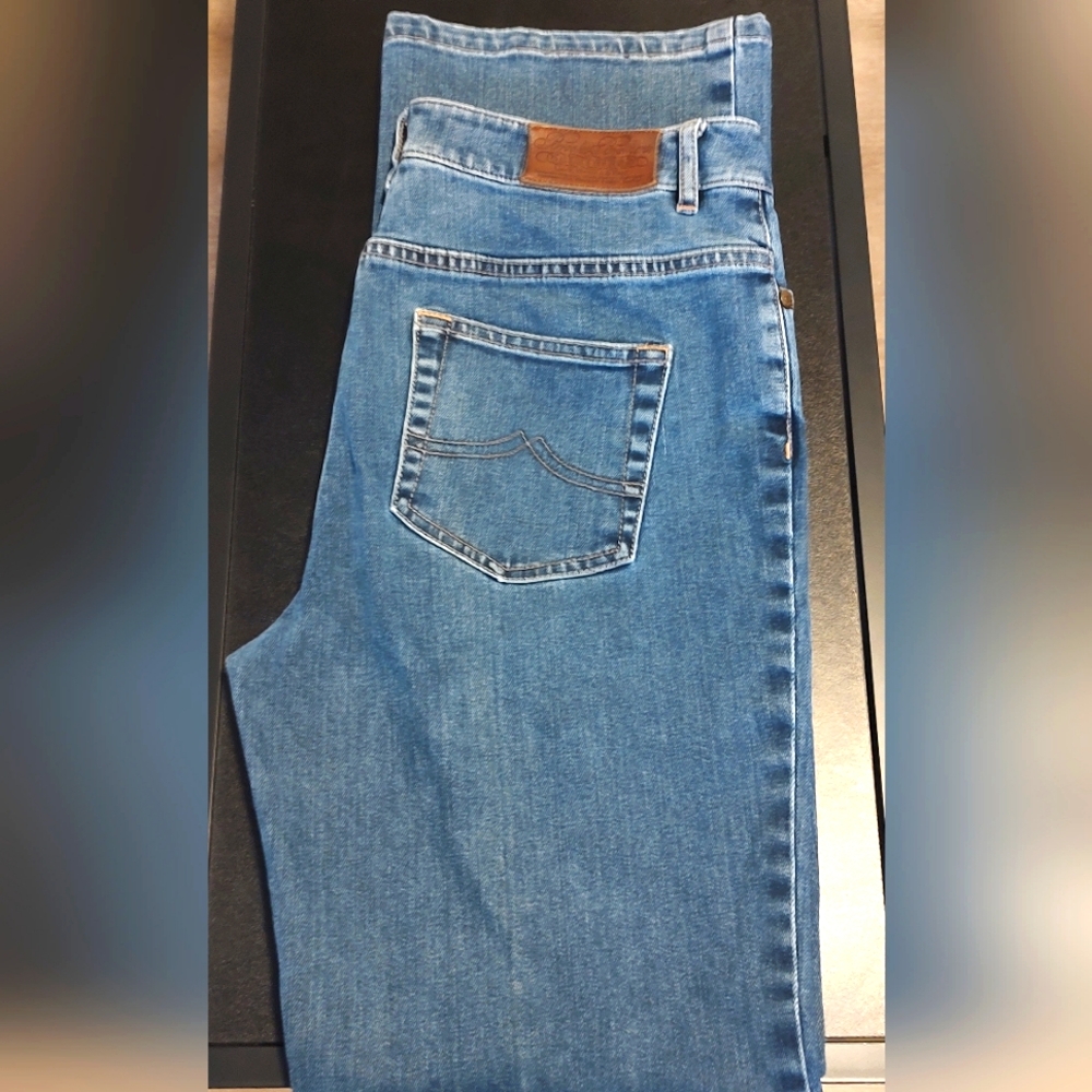 Brooks Brothers blue, Straight Leg, Normcore Jean. Travel & Leisure